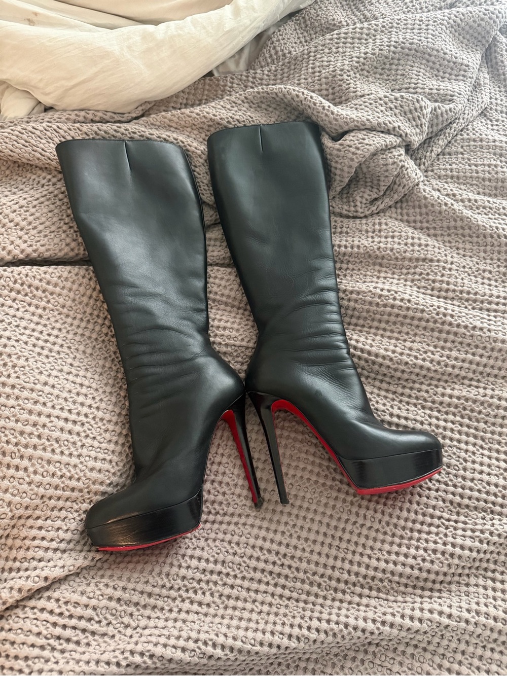 Ariana Grande Platform Christian Louboutin Boots